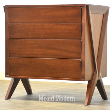 Mid Century Mahogany Dresser 