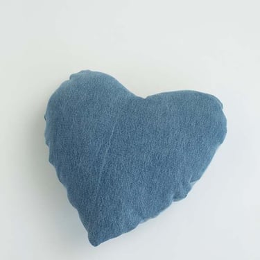 Vintage Denim Throw Pillow