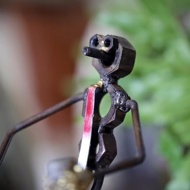 Vintage Welded Nuts and Bolt Man Sculpture | American Motors 