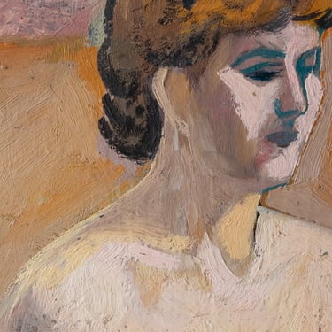Le Portrait de Catherine Nude Oil Painting
