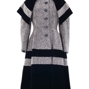 Lilli Ann Tweed Princess Coat