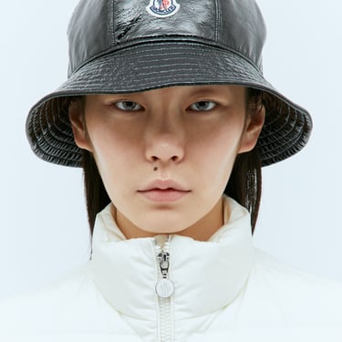 Moncler Women Logo Patch Bucket Hat