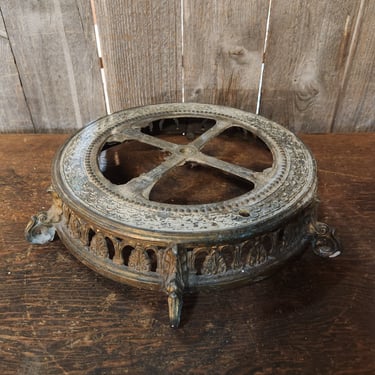 Vintage Brass Lamp Base 14 x 2.625