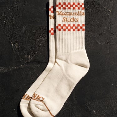 Mozzarella Sticks Fried Italian Cheese Checkerboard Socks, Funny Socks, Cool Socks, Mens Socks, Socks Women, Fun Socks, Crazy Socks, Unisex 