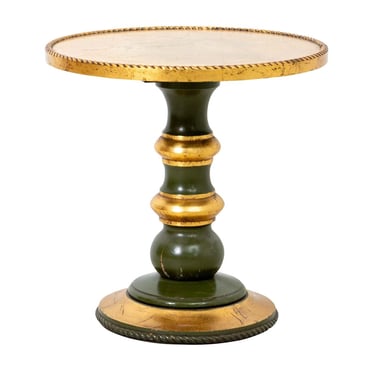 Hollywood Regency Painted Gilt Table