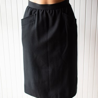 Vintage Yves Saint Laurent Skirt 25" Waist