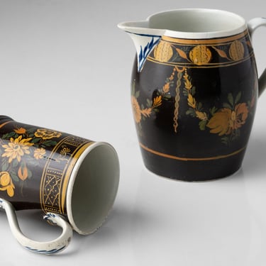 Worcester Porcelain Jug &amp; Mug