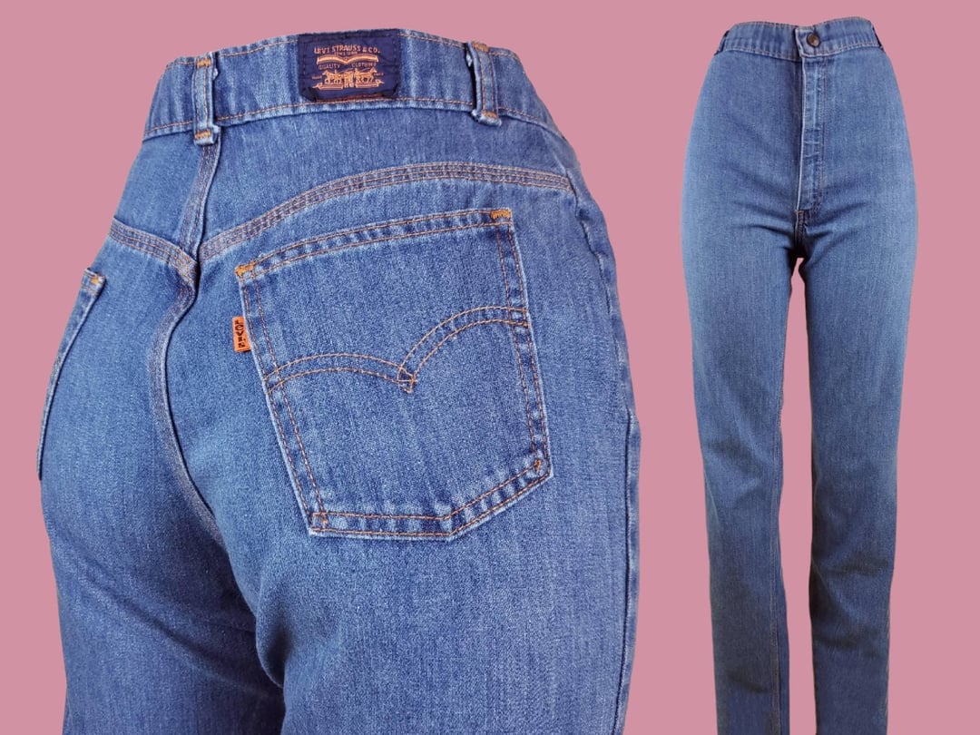 Vintage High Rise Levi's Orange Tab. Straight Leg 70s 80s. | Bite My ...