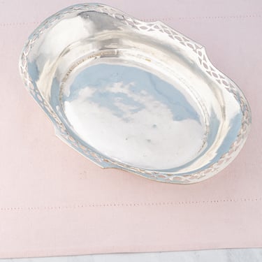 Antique Piccadilly Hotel London Silverplate Dish