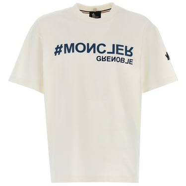 Moncler Grenoble Men Logo Print T-Shirt