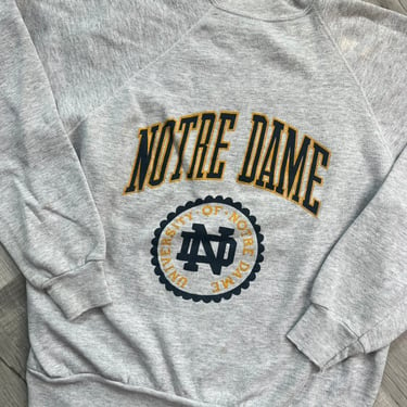 Vintage University of Notre Dame Crewneck Sweatshirt