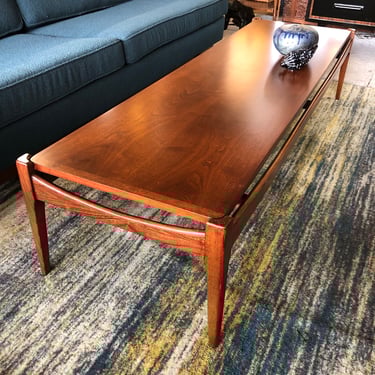 Mid-Century Walnut Coffee Table