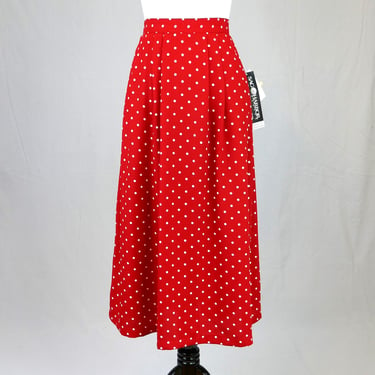 Vintage NWT Polka Dot Skirt - 28