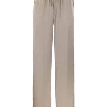 Herno Women Casual Satin Trousers