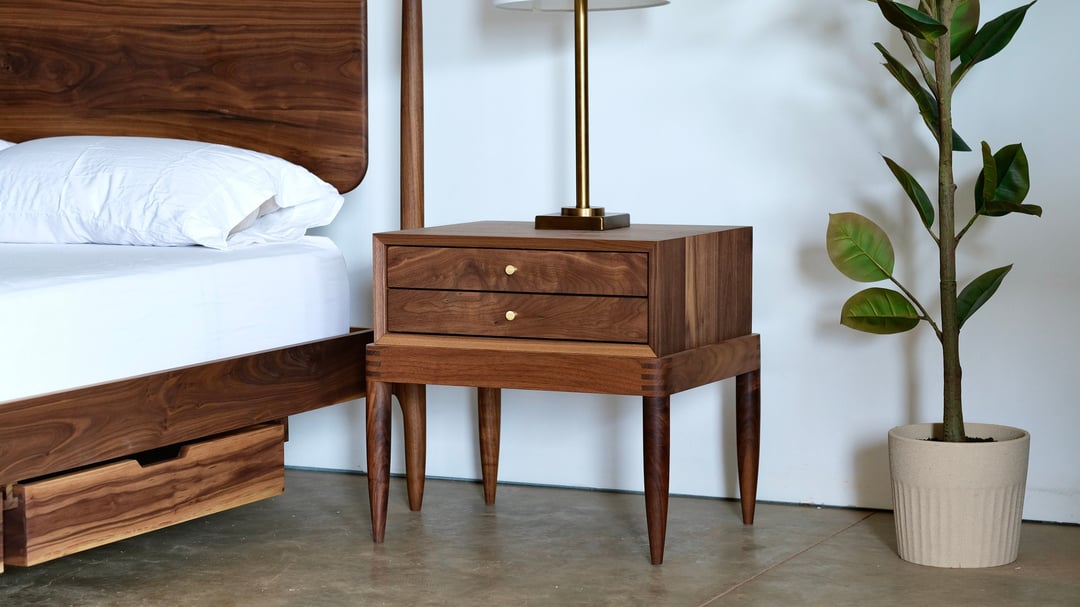 Mid Century Modern Night Stand | Mid Century Modern Side Table ...