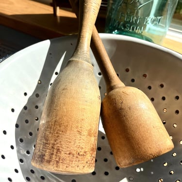 Primitive Wood Kitchen Mashers 