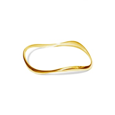 Ribbon | Wave Bangle Bracelet