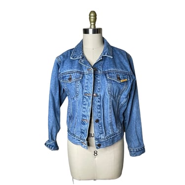 Vintage Jordache Blue Denim Jean Jacket size 16 