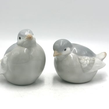 vintage Otagiri Porcelain Baby Bird pair 