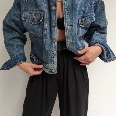 Favorite Vintage Girbaud Cropped Denim Jacket