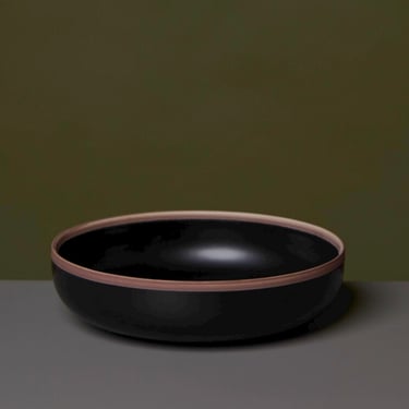 Semi-matte Black Middle Kingdom 'Hermit' Bowl - Large