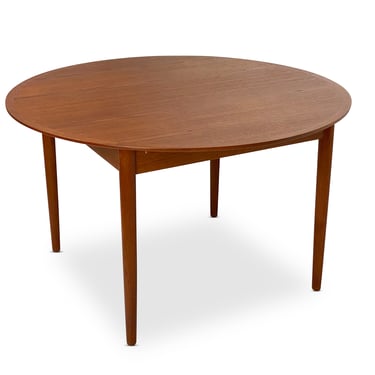 Danish Teak Butterfly Leaf Dining Table, Circa 1960s - *Please ask for a shipping quote before you buy. 