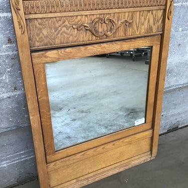 Antique Oak Mirror (Seattle)