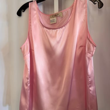 1980s Como Pink Tank Top