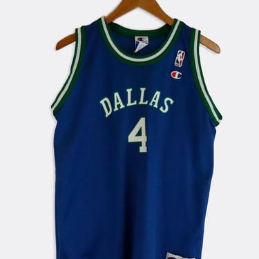 Vintage Champion NBA Dallas Mavericks Finley 4 Jersey Sz XL