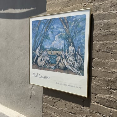 Cézanne Exhibition Poster