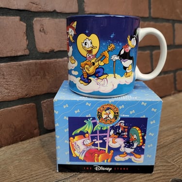 Vintage Walt Disney Donald Duck Ceramic Coffee Mug 