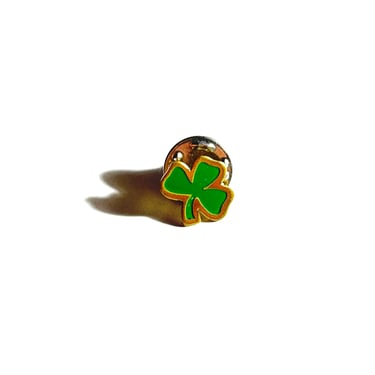 Vintage Irish Clover Pin Metal