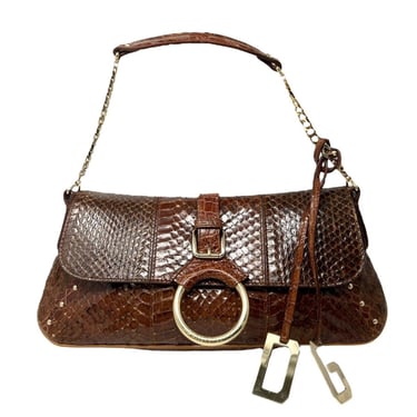Dolce &amp; Gabbana Brown Shoulder Bag