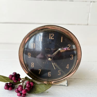 Vintage Westclox Baby Ben Alarm Clock  // Mid Century Clock, Clock Collector, Clock Lover // Clock Perfect Gift 