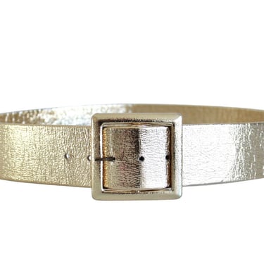 FLAWLESS 1960s Gold Lame Belt - 60s Gold Belt - Vintage Gold Lame Belt - Vintage Gold Glam Belt - 60s Womens Gold Belt | 26 - 30 inch waist 