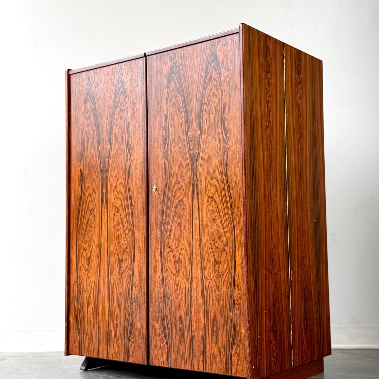 Mid Century Modern Rosewood Magic Box Hidden Secretary | Modage ...