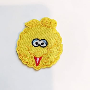Sesame Street Bird Patch Iron on Patch Sew on Patches Embroidered Badge Character Educational DIY Applique 