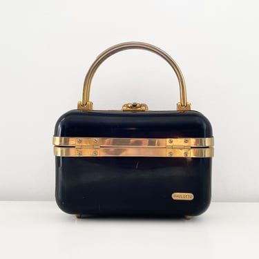 70s Black Box Purse