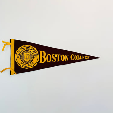 Vintage Boston College Pennant 