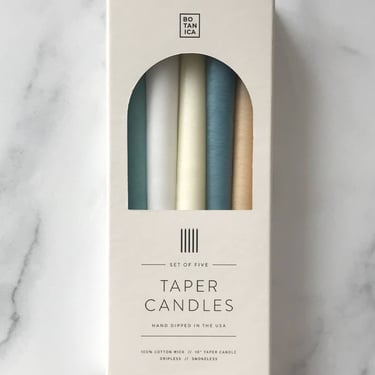 Elemental Zodiac Taper Candles | AIR