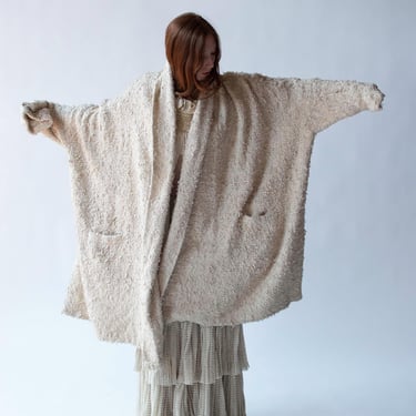 Woven Silk Coat | Romeo Gigli for Callaghan 