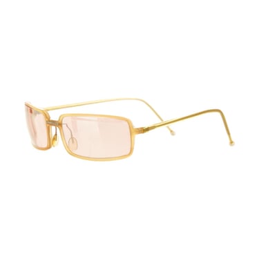 Chanel Tan Micro Sunglasses