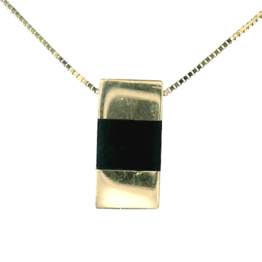 Black Jade Keel Necklace