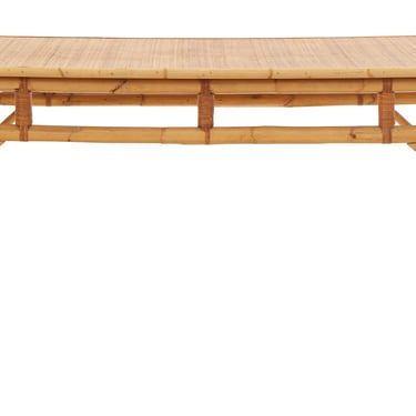 Vintage Bamboo Dining Table