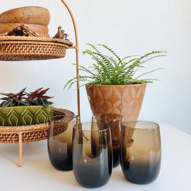 Set of 4 Mocha Tumblers