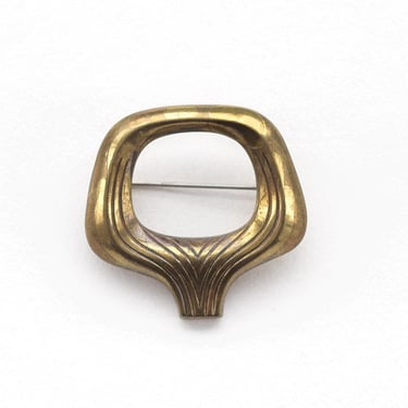 1950s Bronze Brooch by KALEVALA KORU 