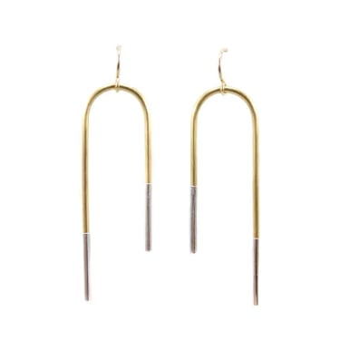 Inlay Arch Earrings