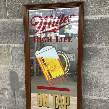 Miller High Life On Tap Mirror (Seattle)