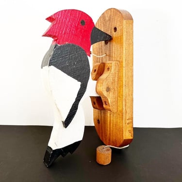 Vintage Woodpecker Door Knocker 