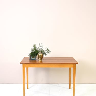 Vintage Danish Design Teak Extendable Dining Table, MidCentury Danish 1960s 